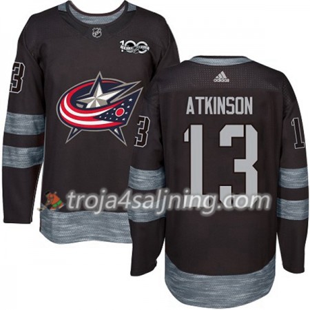 Blue Jackets tröja Cam Atkinson 13 1917-2017 100th Anniversary Adidas Svart Authentic - NHL Tröjor Herr Blue Jackets tröja Cam Atkinson 13 1917-2017 100th Anniversary Adidas Svart Authentic - NHL Tröjor Herr